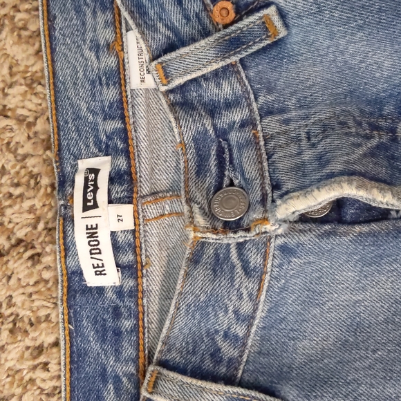 Re/done x Levi's high rise ankle crop 27 - Picture 6 of 16